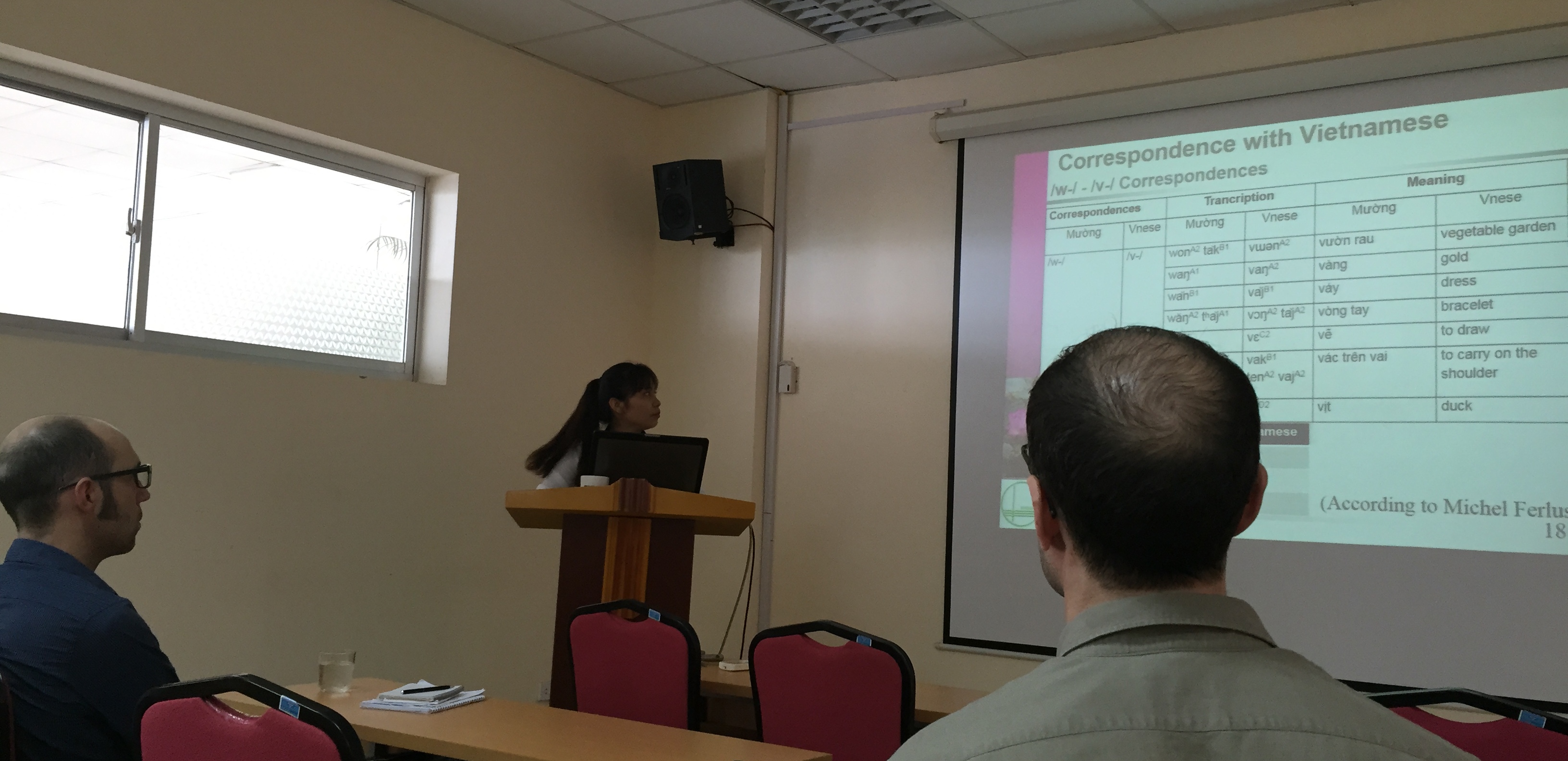 Presentation by Nguyễn Thị Minh Châu, VNU / MICA